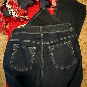 Dark Blue Women's Lee Riders Jeans